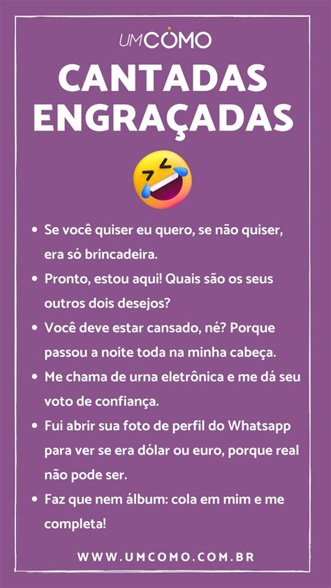 85 melhores cantadas engraçadas para zoar e mandar para o.